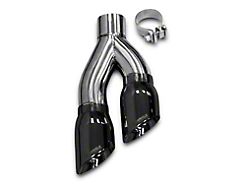 Corsa Performance Twin Pro Series Exhaust Tip; 4-Inch; Black (99-24 Silverado 1500 w/ Corsa Exhaust System)