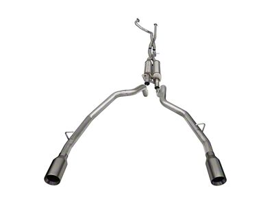 Corsa Performance Xtreme DRE Exhaust System with Gunmetal Tips; Rear Exit (21-24 RAM 1500 TRX)