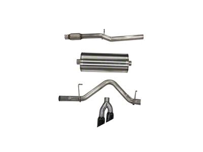 Corsa Performance Sport Single Exhaust System with Black Tips; Side Exit (19-24 5.3L Sierra 1500)