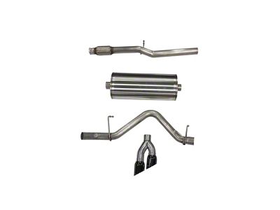 Corsa Performance Sport Single Exhaust System with Black Tips; Side Exit (19-25 5.3L Sierra 1500)