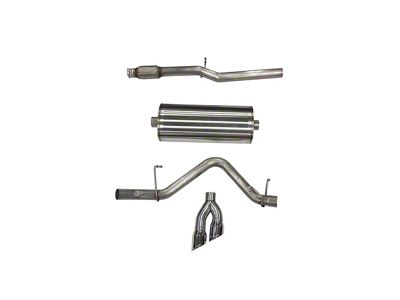 Corsa Performance Sport Single Exhaust System with Polished Tips; Side Exit (19-25 5.3L Sierra 1500)