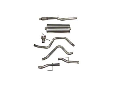 Corsa Performance Sport Dual Exhaust System; Rear Exit (19-25 6.2L Sierra 1500 w/ Factory Dual Exhaust)