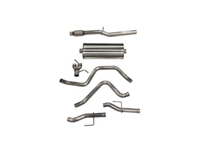 Corsa Performance Sport Dual Exhaust System; Rear Exit (19-24 6.2L Sierra 1500 w/ Factory Dual Exhaust)