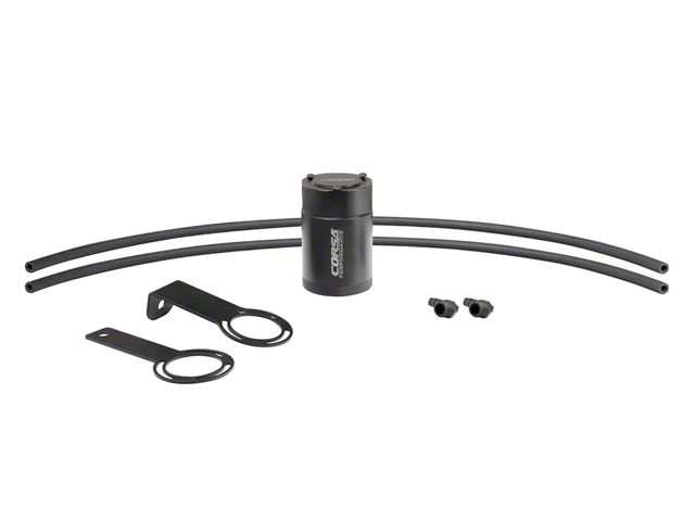 Corsa Performance Oil Catch Can; 3/8-Inch (Universal; Some Adaptation May Be Required)