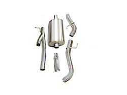 Corsa Performance Sport Single Exhaust System with Polished Tip; Side Exit (02-06 6.0L Sierra 1500)