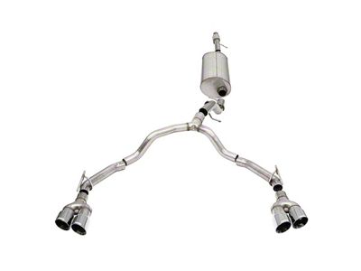 Corsa Performance Sport Dual Exhaust System with Polished Tips; Rear Exit (21-25 5.3L Tahoe)