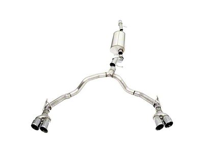 Corsa Performance Sport Dual Exhaust System with Polished Tips; Rear Exit (21-25 6.2L Tahoe)