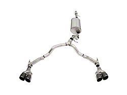Corsa Performance Sport Dual Exhaust Systems with Black Tips; Rear Exit (21-25 5.3L Tahoe)