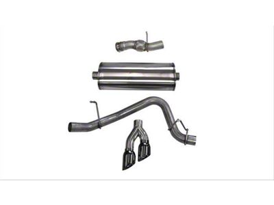 Corsa Performance Sport Single Exhaust System with Black Tips; Side Exit (15-20 6.2L Tahoe)