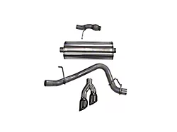 Corsa Performance Sport Single Exhaust System with Black Tips; Side Exit (15-20 5.3L Tahoe)