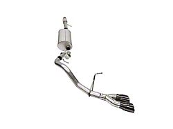 Corsa Performance Sport Single Exhaust System with Black Tips; Side Exit (21-25 5.3L Tahoe)