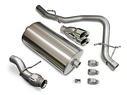 Corsa Performance Sport Single Exhaust System with Polished Tips; Rear Exit (09-14 5.3L Tahoe)