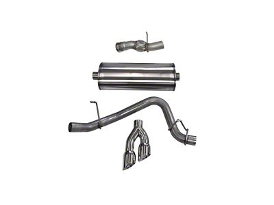 Corsa Performance Sport Single Exhaust System with Polished Tips; Side Exit (15-20 6.2L Tahoe)