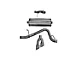 Corsa Performance Sport Single Exhaust System with Polished Tips; Side Exit (15-20 5.3L Tahoe)