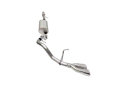 Corsa Performance Sport Single Exhaust System with Polished Tips; Side Exit (21-24 5.3L Tahoe)