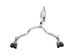 Corsa Performance Sport Dual Exhaust Systems with Black Tips; Rear Exit (21-25 6.2L Yukon)