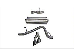 Corsa Performance Sport Single Exhaust System with Black Tips; Side Exit (15-20 6.2L Yukon)