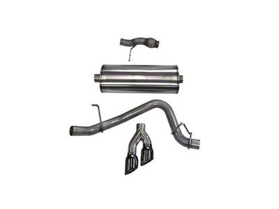 Corsa Performance Sport Single Exhaust System with Black Tips; Side Exit (15-20 5.3L Yukon)