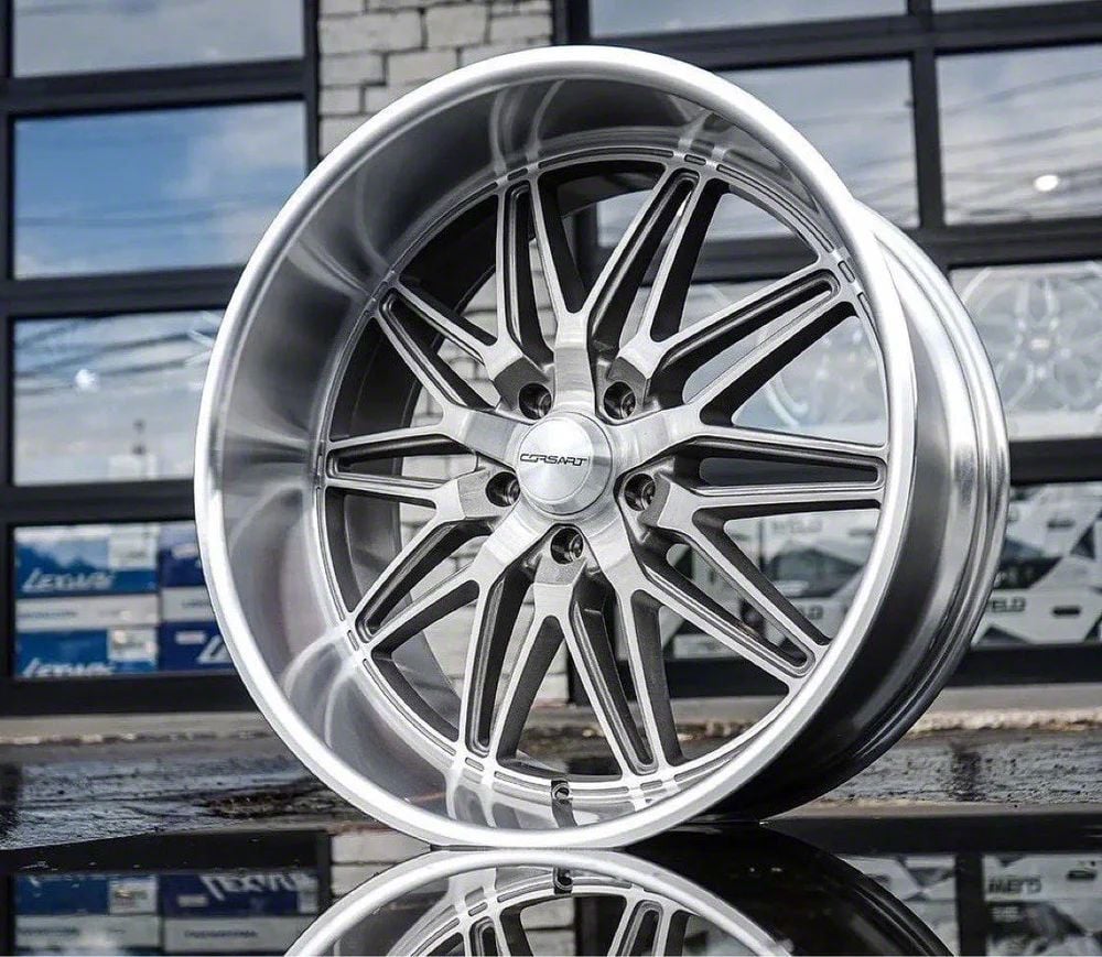 Corsart F-150 Alcatraz Gloss Brushed with Diamond Cut Lip 5-Lug