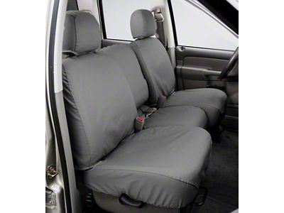 Covercraft Seat Saver Waterproof Polyester Custom Second Row Seat Cover; Gray (04-08 F-150 SuperCab, SuperCrew)