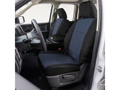 Covercraft Precision Fit Seat Covers Endura Custom Front Row Seat Covers; Blue/Black (23-25 Canyon)