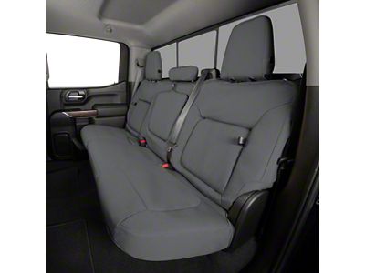 Covercraft Precision Fit Seat Covers Endura Custom Second Row Seat Cover; Silver (23-25 Canyon)
