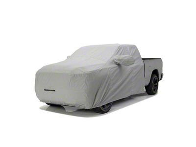 Covercraft Polycotton Cab Area Car Cover; Gray (15-22 Canyon Crew Cab)