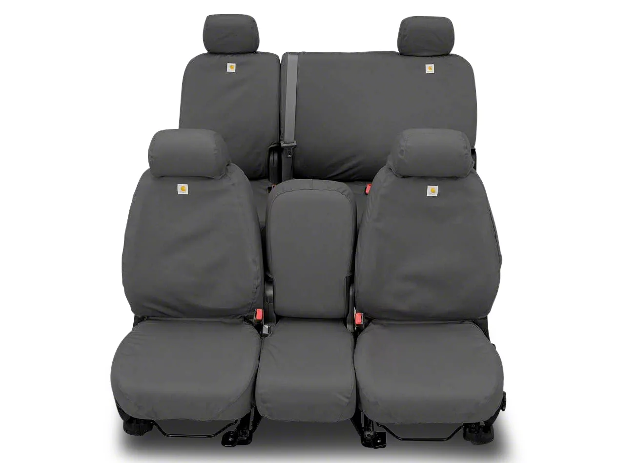 Covercraft SeatSaver Second Row Seat Cover Carhartt Gravel 02 08 RAM 1500 Quad Cab Mega Cab