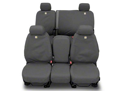 Covercraft SeatSaver Second Row Seat Cover; Carhartt Gravel (02-08 RAM 1500 Quad Cab, Mega Cab)