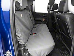 Covercraft SeatSaver Second Row Seat Cover; Carhartt Gravel (14-18 Silverado 1500 Double Cab, Crew Cab)