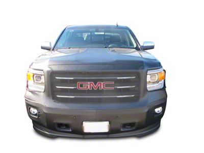 Covercraft Colgan Custom Full Front End Bra; Black Crush (14-15 Sierra 1500 Denali, SLT Crew Cab)