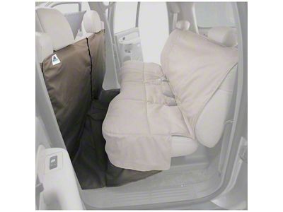 Covercraft Canine Covers Custom CoverAll Rear Seat Protector; Wet Sand (15-22 Colorado Crew Cab)