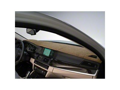 Covercraft SuedeMat Custom Dash Cover; Beige (23-24 Colorado w/ Forward Collision Alert)