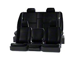 Covercraft Precision Fit Seat Covers Leatherette Custom Front Row Seat Covers; Black (23-25 Colorado)