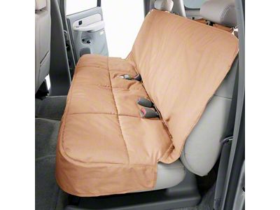Covercraft Canine Covers Semi-Custom Rear Seat Protector; Tan (15-22 Colorado Crew Cab)