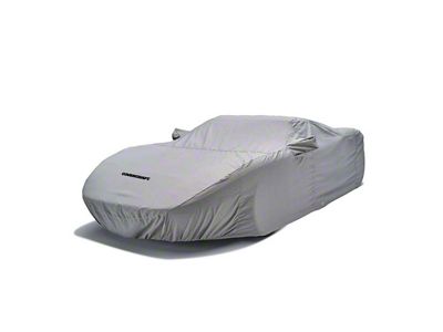 Covercraft Custom Car Covers Polycotton Car Cover; Gray (21-24 RAM 1500 TRX w/ RAM Bar)