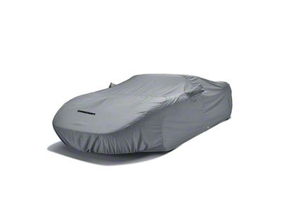 Covercraft Custom Car Covers WeatherShield HP Car Cover; Gray (21-24 RAM 1500 TRX w/ RAM Bar)