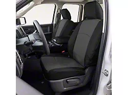 Covercraft Precision Fit Seat Covers Endura Custom Second Row Seat Cover; Charcoal/Black (07-11 Dakota Quad Cab)