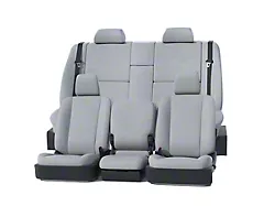 Covercraft Precision Fit Seat Covers Leatherette Custom Front Row Seat Covers; Light Gray (05-11 Dakota w/ Bucket Seats)
