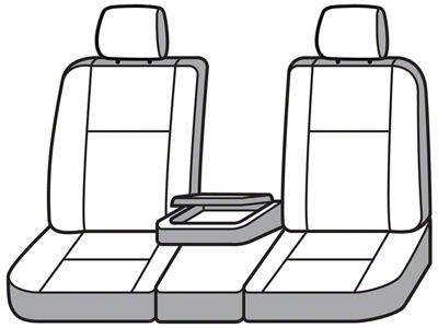 Covercraft Seat Saver Waterproof Polyester Custom Front Row Seat Covers; Taupe (05-06 Dakota w/ Bench Seat)
