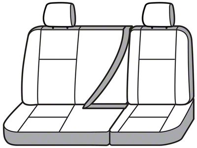 Covercraft Seat Saver Waterproof Polyester Custom Second Row Seat Cover; Taupe (05-07 Dakota)