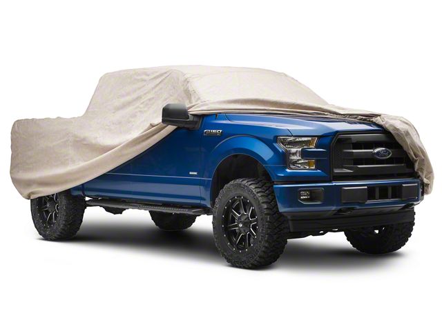 Covercraft Custom Car Covers 3-Layer Moderate Climate Car Cover; Gray (15-20 F-150)