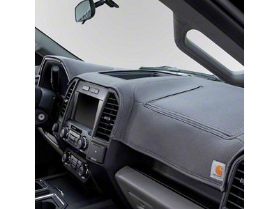 Covercraft Ltd Edition Custom Dash Cover; Carhartt Gravel (15-20 F-150 w/o Forward Collision Alert)