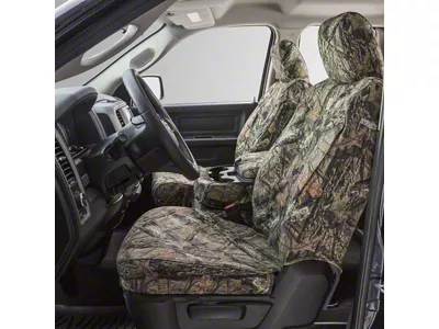 Covercraft SeatSaver Custom Front Seat Covers; Carhartt Mossy Oak Break-Up Country (19-20 F-150 w/ Bench Seat)