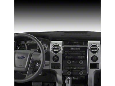 Covercraft Ultimat Custom Dash Cover; Cinder (21-24 F-150 w/ Speaker in Center Tray)