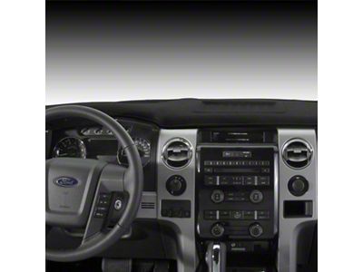 Covercraft Ultimat Custom Dash Cover; Smoke (15-20 F-150 w/ Speaker in Tray)