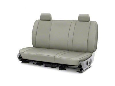 Covercraft Precision Fit Seat Covers Endura Custom Front Row Seat Covers; Silver (97-03 F-150 w/ Bench Seat)