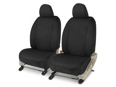 Covercraft Precision Fit Seat Covers Endura Custom Front Row Seat Covers; Black (15-20 F-150 w/ Buckets Seats, Excluding Raptor)