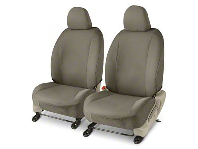 Covercraft Precision Fit Seat Covers Endura Custom Front Row Seat Covers; Charcoal (04-08 F-150 w/ Bucket Seats)