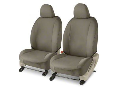 Covercraft Precision Fit Seat Covers Endura Custom Front Row Seat Covers; Charcoal (09-14 F-150 w/ Bucket Seats, Excluding Raptor)